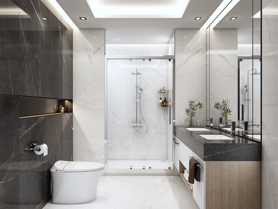 último caso de la compañía sobre renovación del cuarto de baño del ² de los 8m
