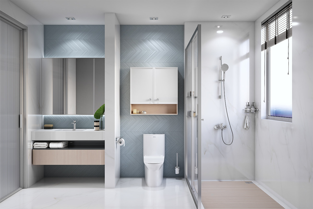último caso de la compañía sobre renovación del cuarto de baño del ² de los 4.5m