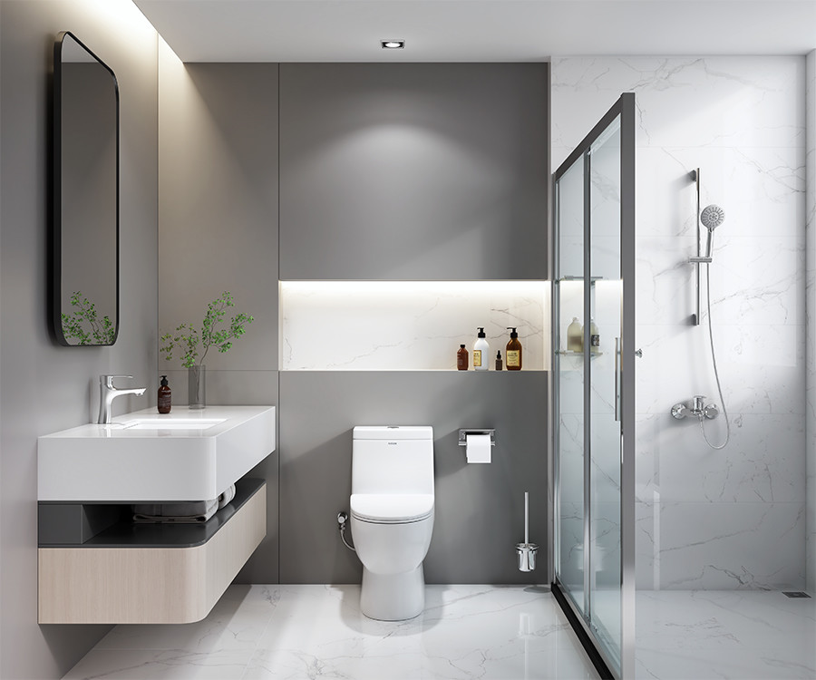 último caso de la compañía sobre renovación del cuarto de baño del ² de los 4m